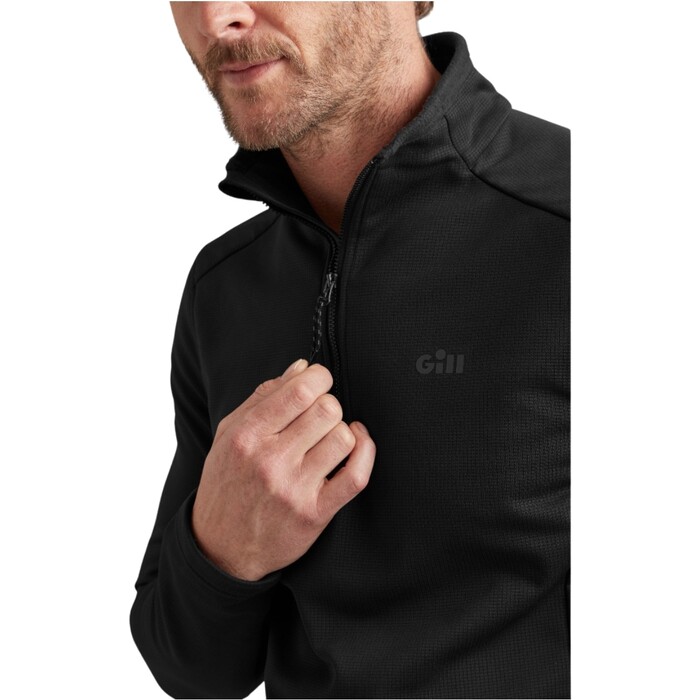 Gill Mnner 2024 1/4 Zip Top 1085 - Black